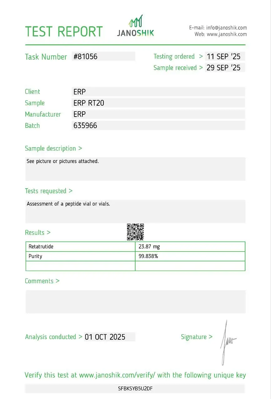 Retatrutide 20mg Buy Now Australia - Image 2